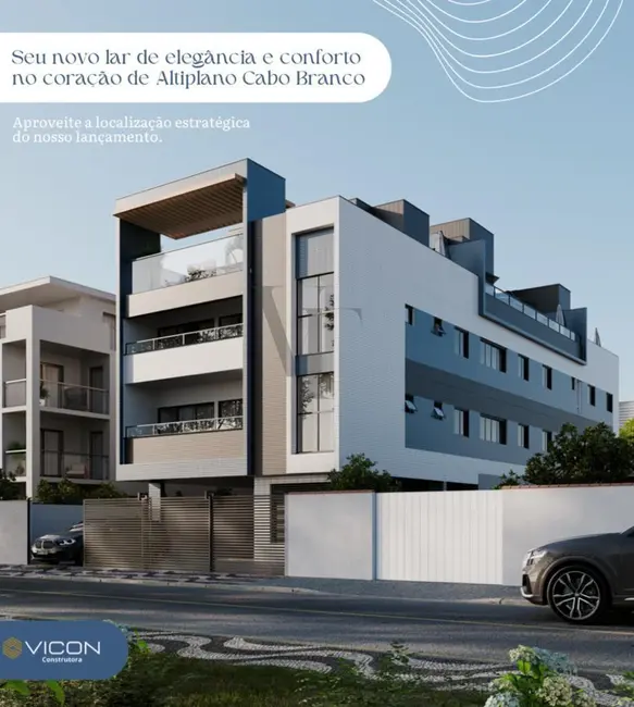 Foto 1 de Apartamento com 3 quartos à venda, 75m2 em Altiplano Cabo Branco, Joao Pessoa - PB