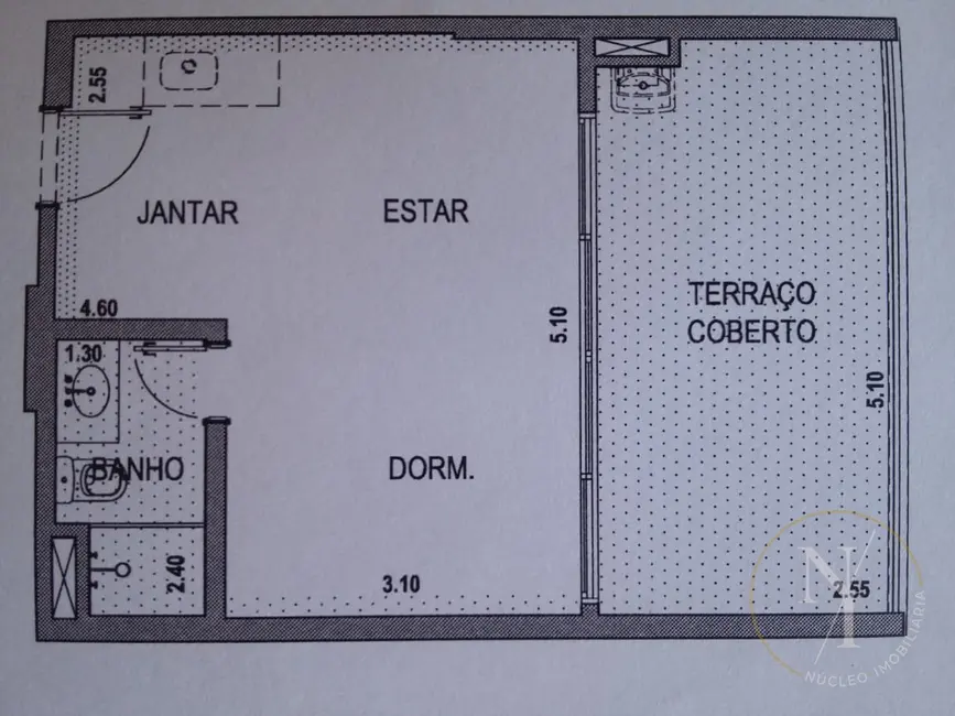 Foto 9 de Apartamento com 1 quarto à venda e para alugar, 40m2 em Bela Vista, São Paulo - SP