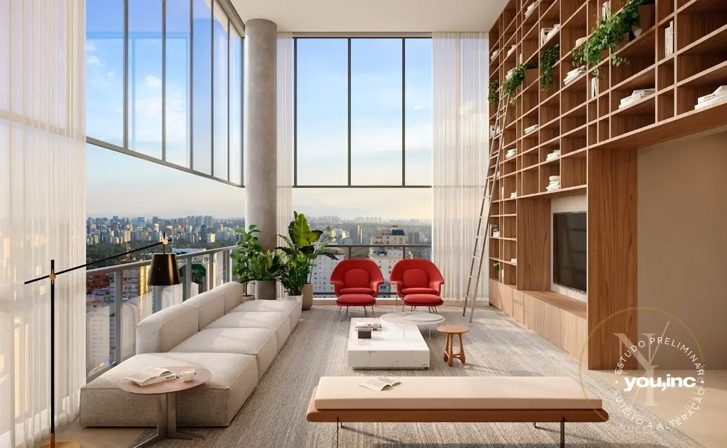 Foto 9 de Apartamento com 4 quartos à venda, 220m2 em Cerqueira César, São Paulo - SP