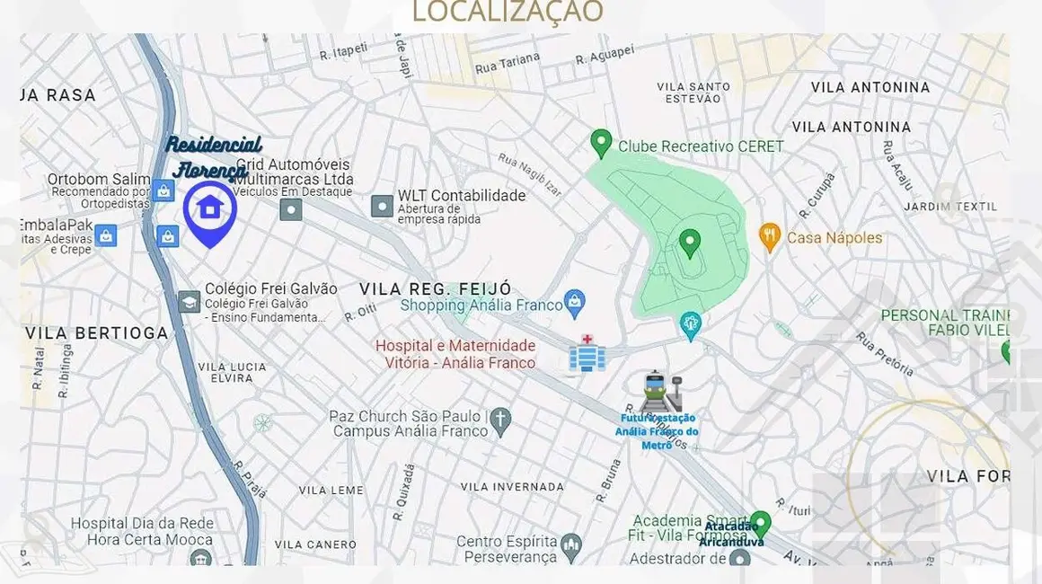 Foto 7 de Apartamento com 2 quartos à venda, 60m2 em Vila Regente Feijó, São Paulo - SP