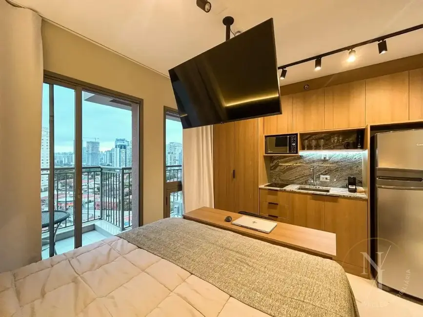 Foto 1 de Casa com 1 quarto para alugar, 25m2 em Santo Amaro, São Paulo - SP