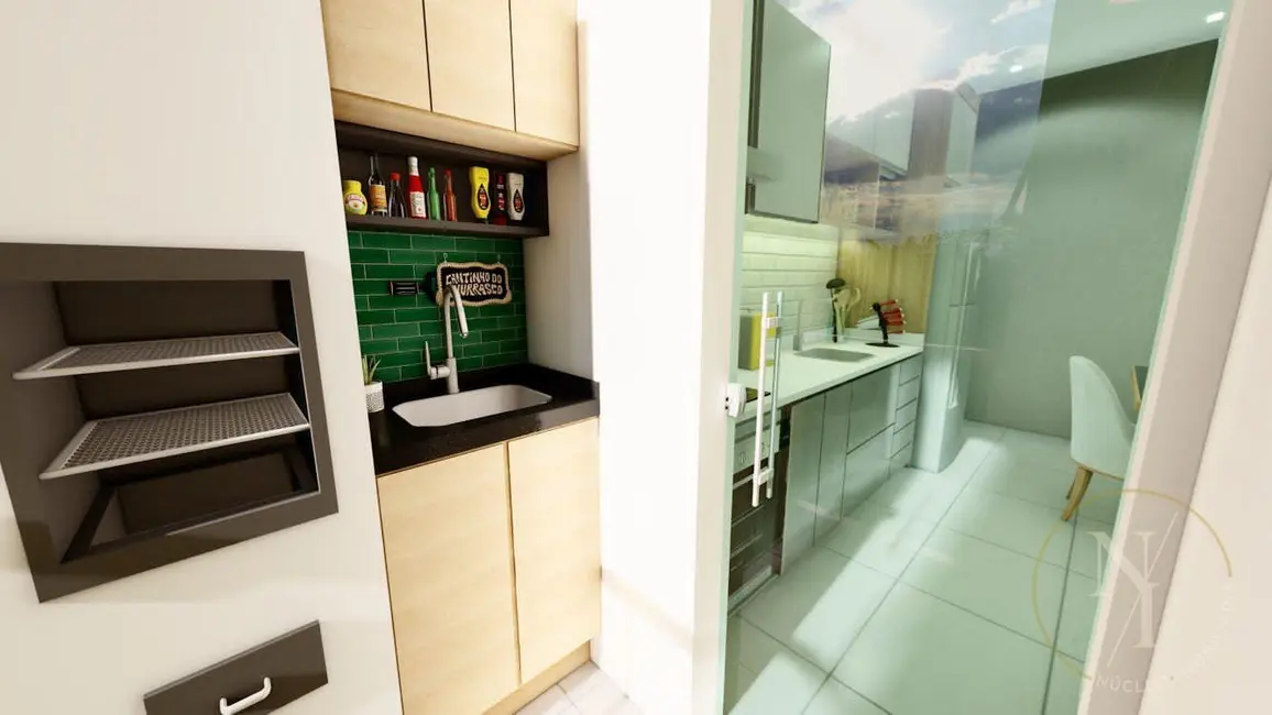 Foto 3 de Apartamento com 2 quartos à venda, 46m2 em Santa Maria, Santo Andre - SP