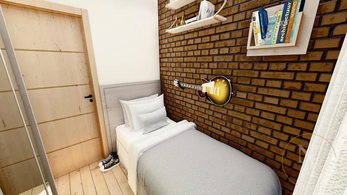 Foto 4 de Apartamento com 2 quartos à venda, 46m2 em Santa Maria, Santo Andre - SP