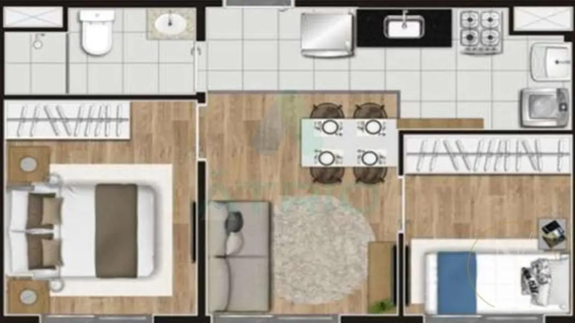 Foto 9 de Apartamento com 2 quartos à venda, 34m2 em Vila Inglesa, São Paulo - SP