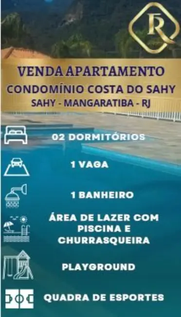 Apartamento com 2 quartos à venda, 44m2 em Mangaratiba - RJ - imagem 1 Foto 1 de Apartamento com 2 quartos à venda, 44m2 em Mangaratiba - RJ