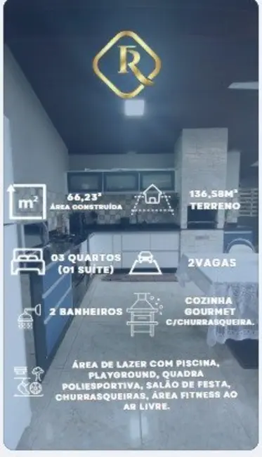 Foto 2 de Casa com 3 quartos à venda, 66m2 em Mangaratiba - RJ