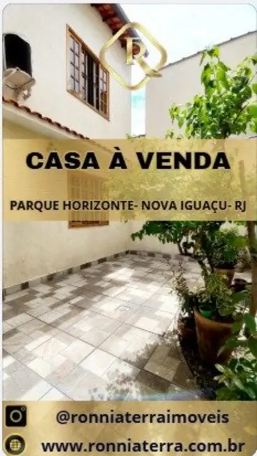 Foto 1 de Casa com 3 quartos à venda, 149m2 em Parque Horizonte, Nova Iguacu - RJ