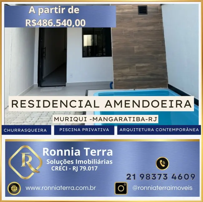 Foto 1 de Casa com 2 quartos à venda, 91m2 em Mangaratiba - RJ