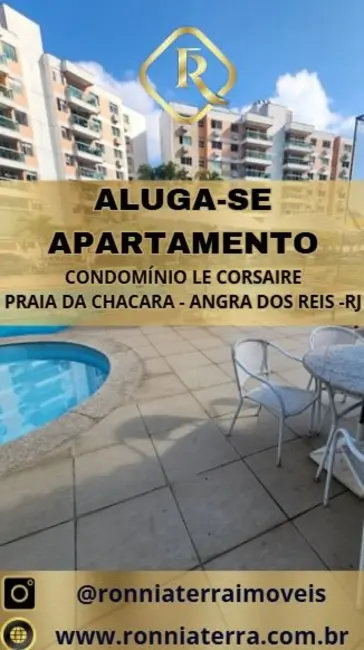 Foto 1 de Apartamento com 2 quartos para alugar, 85m2 em Praia da Chácara, Angra Dos Reis - RJ