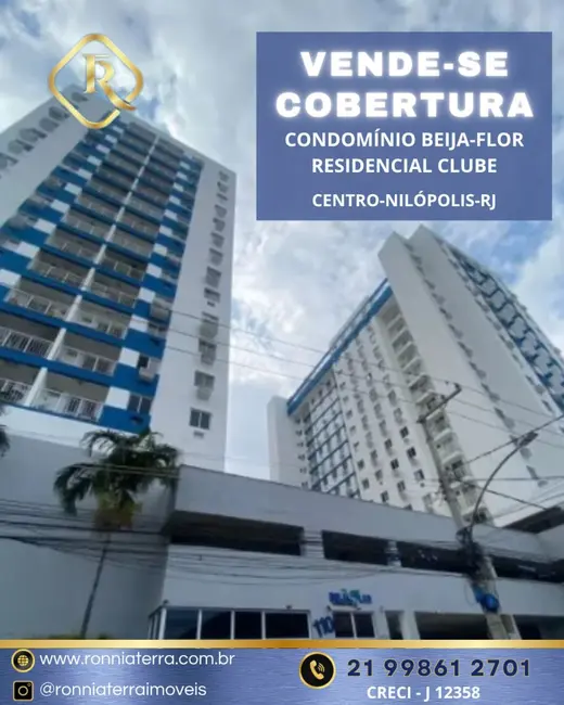 Cobertura com 3 quartos à venda, 98m2 em Centro, Nilopolis - RJ - imagem 1 Foto 1 de Cobertura com 3 quartos à venda, 98m2 em Centro, Nilopolis - RJ