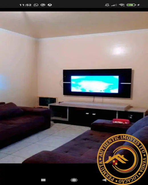 Foto 3 de Casa com 3 quartos à venda, 116m2 em Residencial Rio Araguaia, Itu - SP