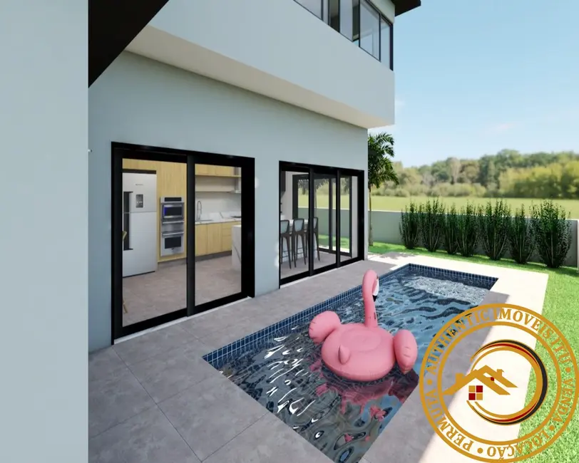 Foto 3 de Casa de Condomínio com 3 quartos à venda, 249m2 em Residencial Central Parque, Salto - SP