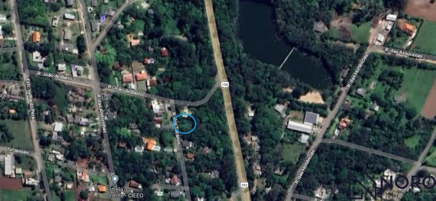 Foto 1 de Terreno / Lote à venda, 864m2 em Itaara - RS