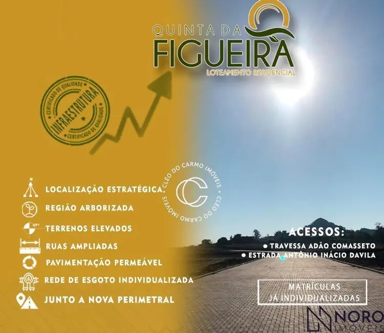 Foto 1 de Terreno / Lote à venda, 301m2 em Diácono João Luiz Pozzobon, Santa Maria - RS