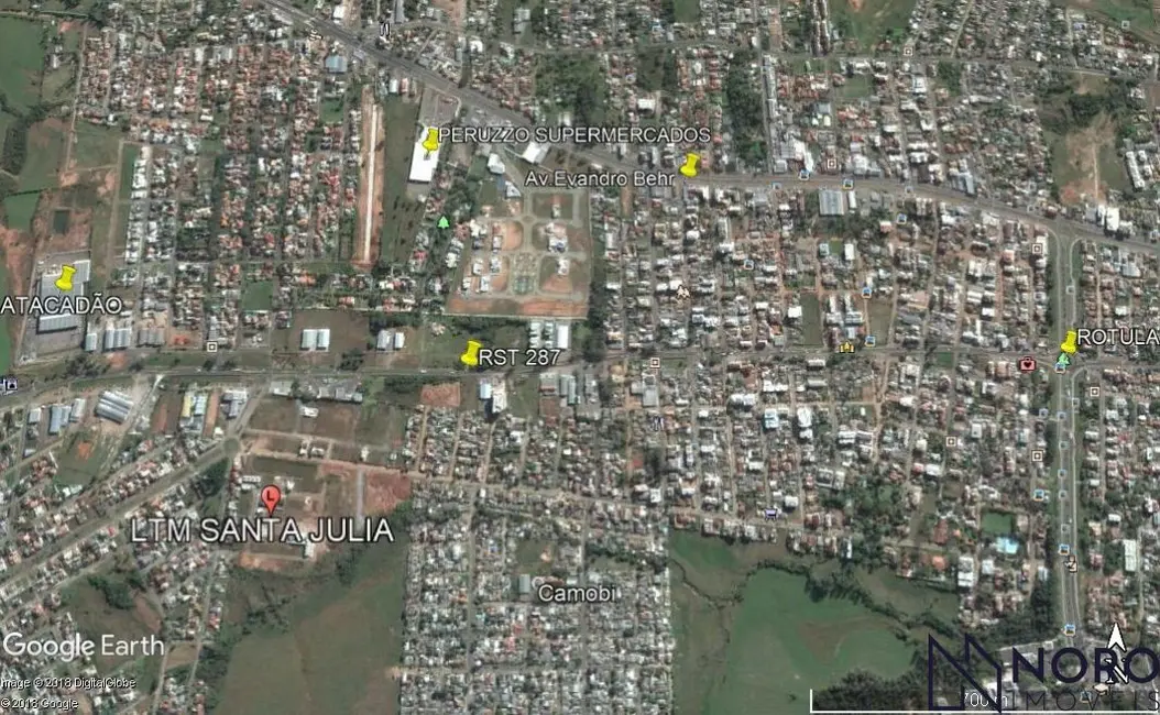 Foto 1 de Terreno / Lote à venda, 481m2 em Camobi, Santa Maria - RS