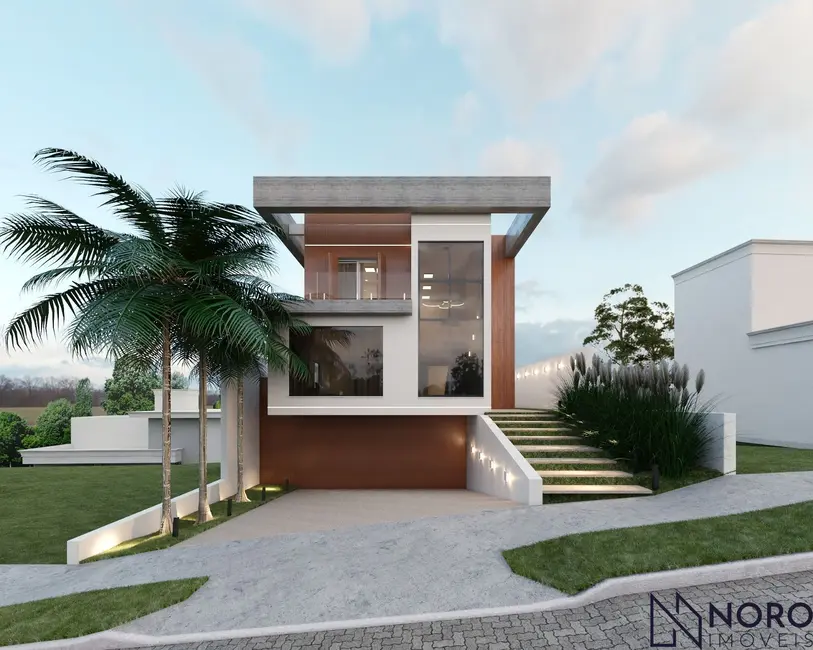 Foto 1 de Casa de Condomínio com 3 quartos à venda, 300m2 em Tomazetti, Santa Maria - RS