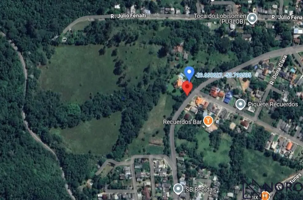 Foto 1 de Terreno / Lote à venda, 350000m2 em Campestre do Menino Deus, Santa Maria - RS