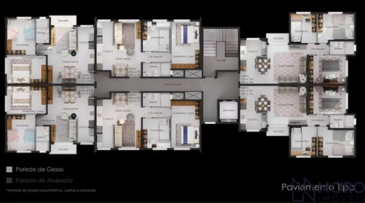 Foto 5 de Apartamento com 2 quartos à venda, 50m2 em Nossa Senhora Medianeira, Santa Maria - RS