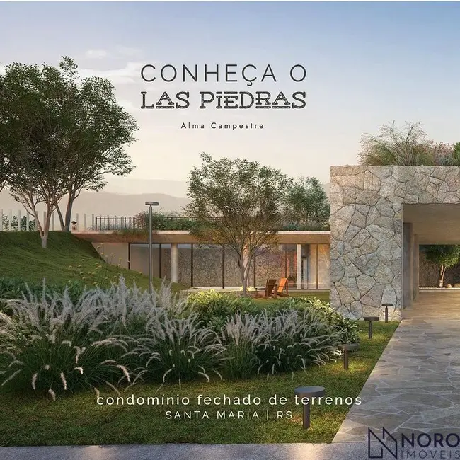 Foto 2 de Terreno / Lote à venda, 319m2 em Tomazetti, Santa Maria - RS