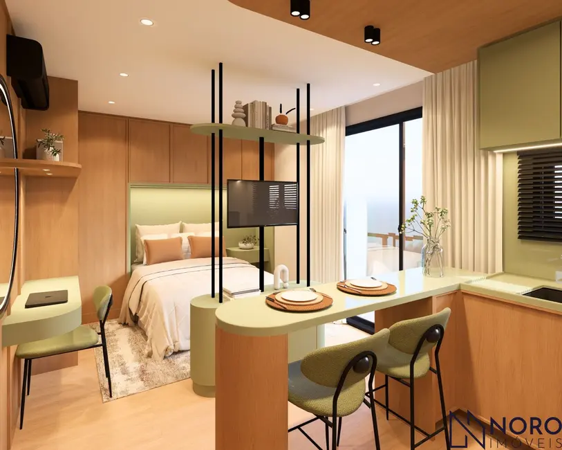 Apartamento com 1 quarto à venda, 24m2 em Nossa Senhora de Lourdes, Santa Maria - RS - imagem 6 Foto 6 de Apartamento com 1 quarto à venda, 24m2 em Nossa Senhora de Lourdes, Santa Maria - RS