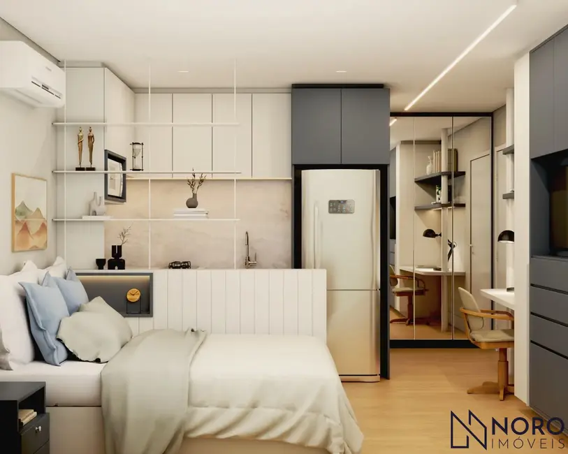 Foto 5 de Apartamento com 1 quarto à venda, 24m2 em Nossa Senhora de Lourdes, Santa Maria - RS