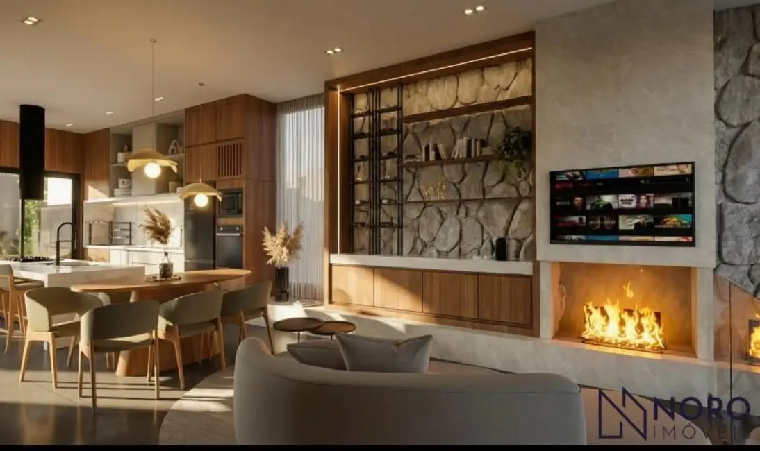 Casa de Condomínio com 3 quartos à venda, 217m2 em Tomazetti, Santa Maria - RS - imagem 2 Foto 2 de Casa de Condomínio com 3 quartos à venda, 217m2 em Tomazetti, Santa Maria - RS