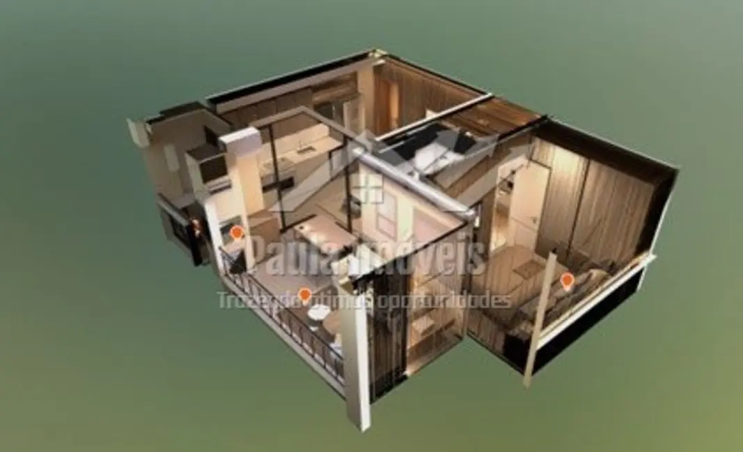 Apartamento com 1 quarto à venda, 45m2 em Sao Jose Dos Campos - SP - imagem 2 Foto 2 de Apartamento com 1 quarto à venda, 45m2 em Sao Jose Dos Campos - SP
