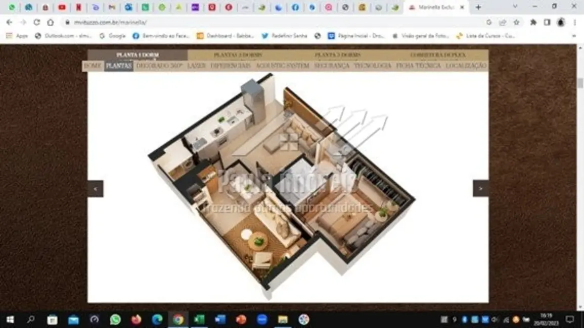 Apartamento com 1 quarto à venda, 45m2 em Sao Jose Dos Campos - SP - imagem 4 Foto 4 de Apartamento com 1 quarto à venda, 45m2 em Sao Jose Dos Campos - SP