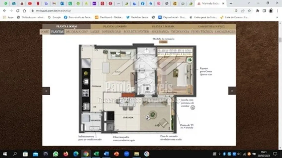 Apartamento com 1 quarto à venda, 45m2 em Sao Jose Dos Campos - SP - imagem 5 Foto 5 de Apartamento com 1 quarto à venda, 45m2 em Sao Jose Dos Campos - SP