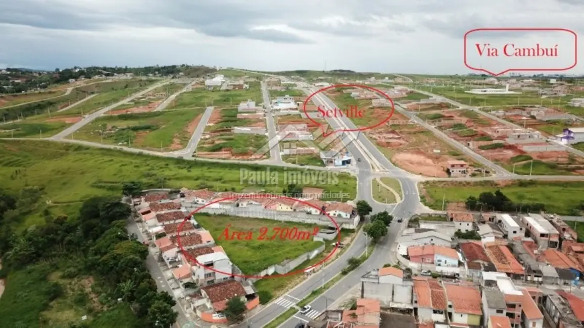 Foto 2 de Terreno / Lote à venda, 2392m2 em Sao Jose Dos Campos - SP