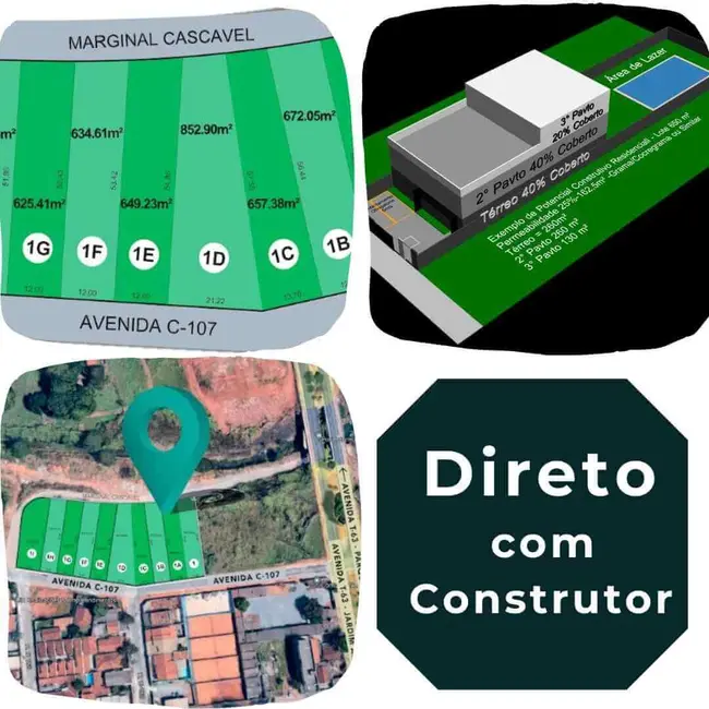 Foto 2 de Terreno / Lote à venda, 598m2 em Jardim América, Goiania - GO