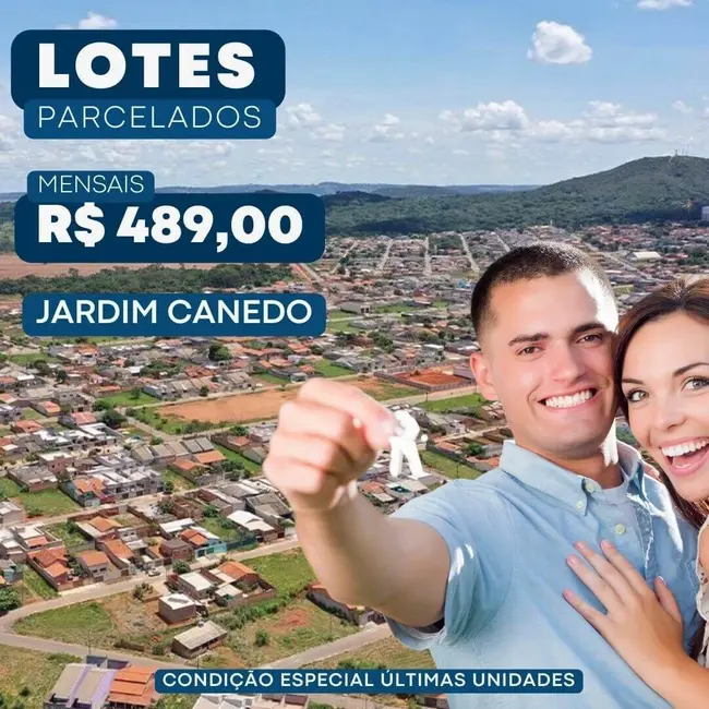 Foto 1 de Terreno / Lote à venda, 300m2 em Residencial Jardim Canedo II, Senador Canedo - GO