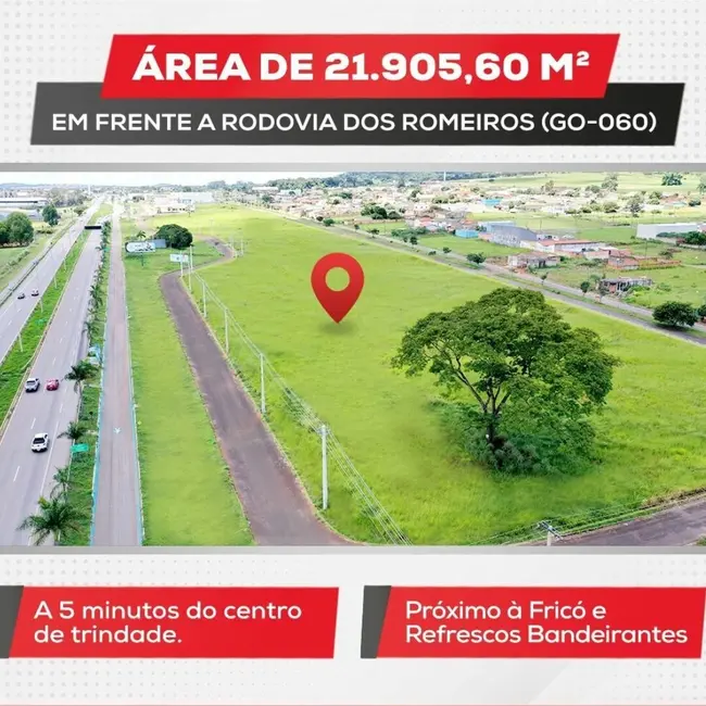 Foto 1 de Fazenda / Haras à venda, 21905m2 em Residencial Vieira, Trindade - GO