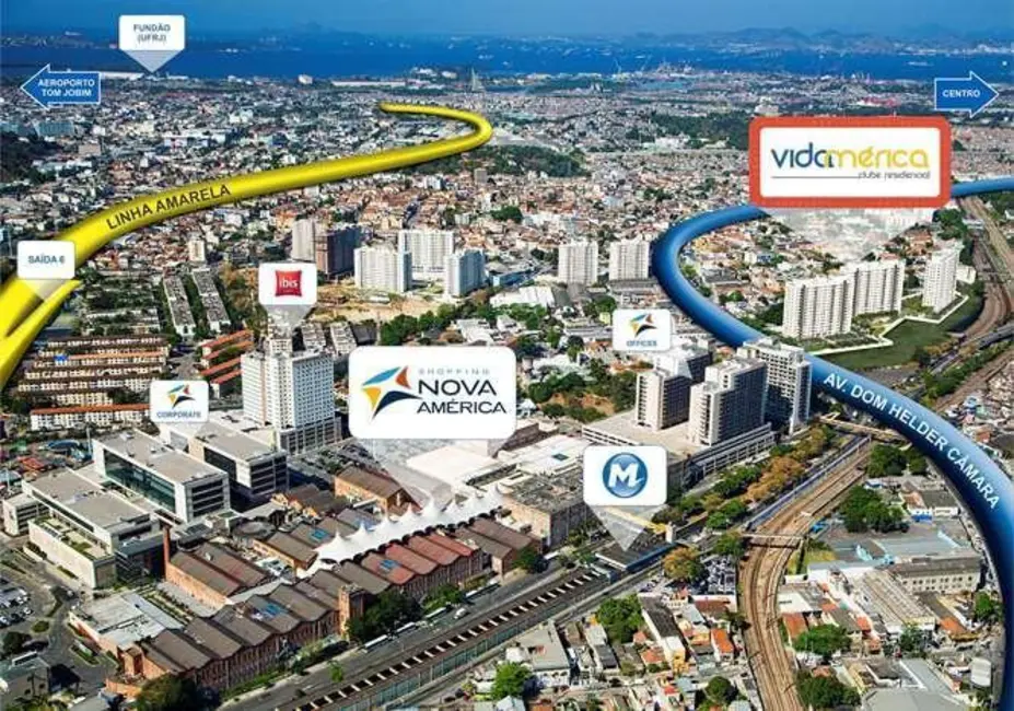 Apartamento com 2 quartos à venda, 52m2 em Rio De Janeiro - RJ - imagem 3 Foto 3 de Apartamento com 2 quartos à venda, 52m2 em Rio De Janeiro - RJ