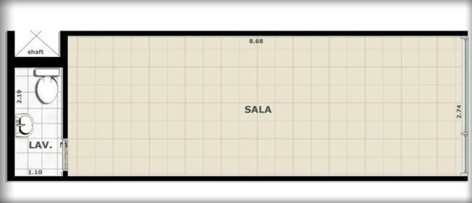 Foto 5 de Sala Comercial à venda, 23m2 em Rio De Janeiro - RJ