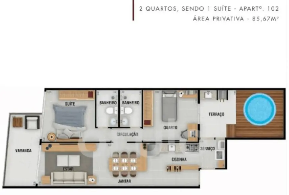 Foto 9 de Apartamento com 2 quartos à venda, 68m2 em Rio De Janeiro - RJ