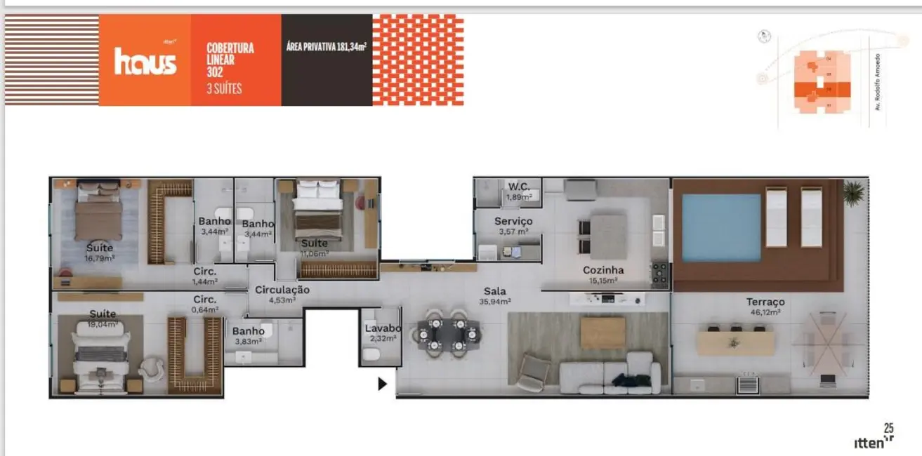 Cobertura com 3 quartos à venda, 181m2 em Rio De Janeiro - RJ - imagem 8 Foto 8 de Cobertura com 3 quartos à venda, 181m2 em Rio De Janeiro - RJ