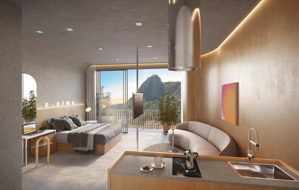 Loft / Flat com 1 quarto à venda, 48m2 em Rio De Janeiro - RJ - imagem 3 Foto 3 de Loft / Flat com 1 quarto à venda, 48m2 em Rio De Janeiro - RJ