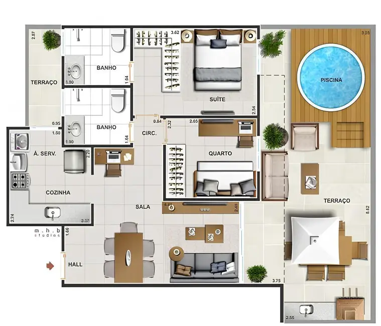 Foto 8 de Apartamento com 2 quartos à venda, 54m2 em Rio De Janeiro - RJ