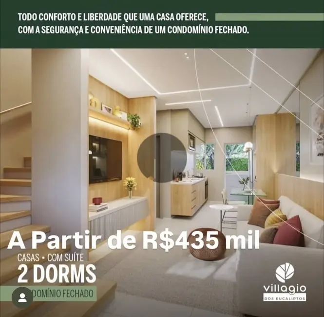 Foto 8 de Casa de Condomínio com 2 quartos à venda, 58m2 em Medeiros, Jundiai - SP