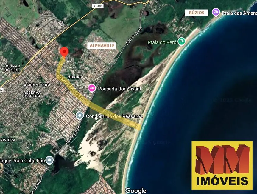 Terreno / Lote à venda, 420m2 em Cabo Frio - RJ - imagem 3 Foto 3 de Terreno / Lote à venda, 420m2 em Cabo Frio - RJ