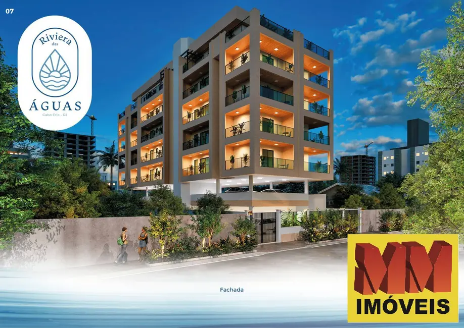 Apartamento com 2 quartos à venda, 61m2 em Vila Nova, Cabo Frio - RJ - imagem 7 Foto 7 de Apartamento com 2 quartos à venda, 61m2 em Vila Nova, Cabo Frio - RJ