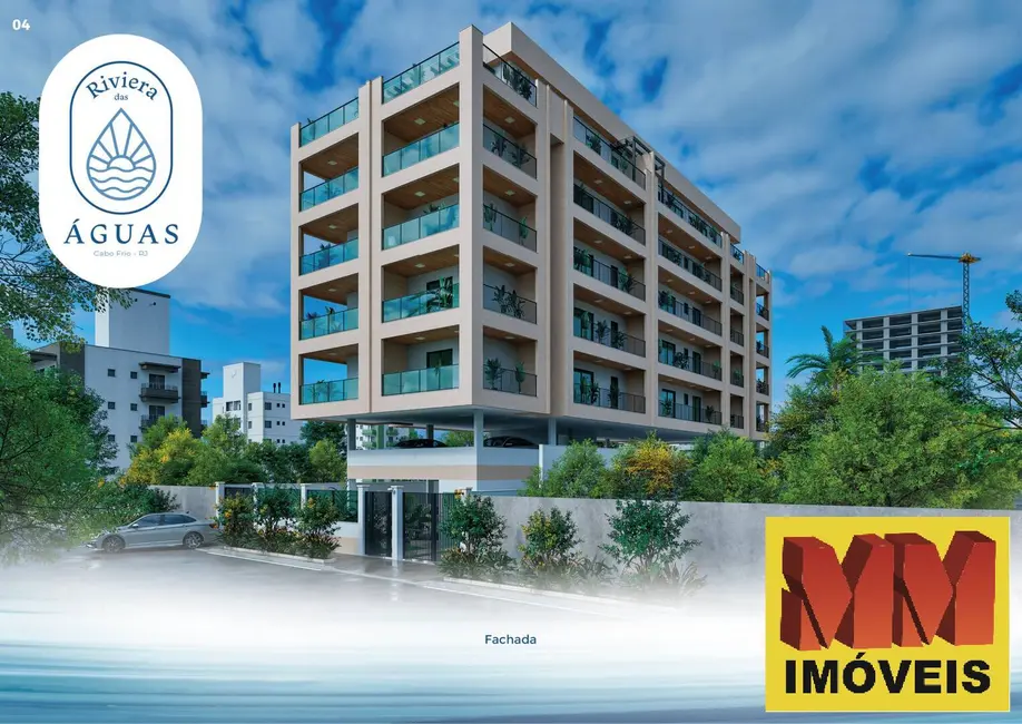 Foto 1 de Apartamento com 2 quartos à venda, 61m2 em Vila Nova, Cabo Frio - RJ