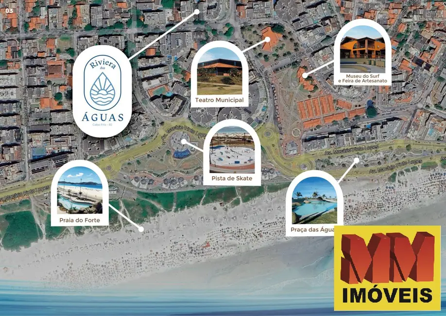 Apartamento com 2 quartos à venda, 61m2 em Vila Nova, Cabo Frio - RJ - imagem 4 Foto 4 de Apartamento com 2 quartos à venda, 61m2 em Vila Nova, Cabo Frio - RJ