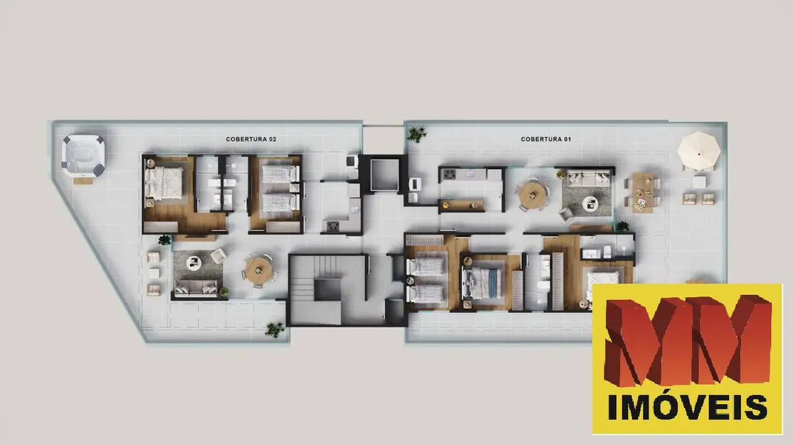 Apartamento com 2 quartos à venda, 91m2 em Vila Nova, Cabo Frio - RJ - imagem 9 Foto 9 de Apartamento com 2 quartos à venda, 91m2 em Vila Nova, Cabo Frio - RJ