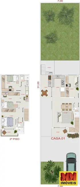 Foto 8 de Casa com 4 quartos à venda, 103m2 em Cabo Frio - RJ