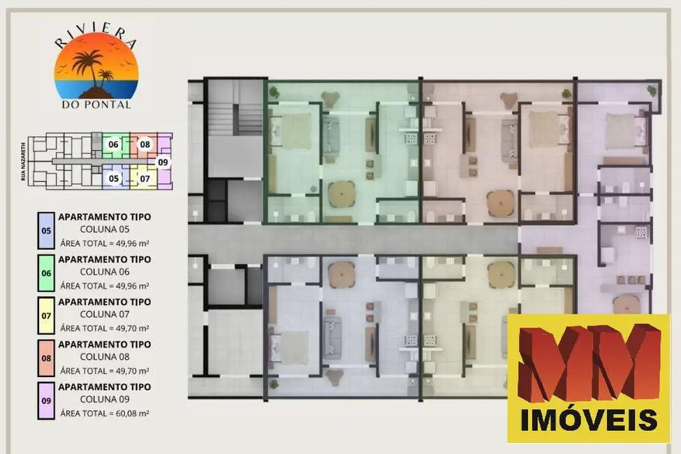 Apartamento com 1 quarto à venda, 50m2 em Arraial Do Cabo - RJ - imagem 8 Foto 8 de Apartamento com 1 quarto à venda, 50m2 em Arraial Do Cabo - RJ