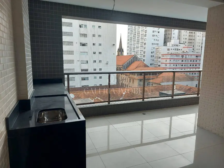 Foto 1 de Apartamento com 2 quartos à venda, 128m2 em Embaré, Santos - SP