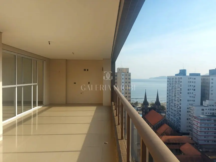 Foto 2 de Apartamento com 3 quartos à venda, 210m2 em Embaré, Santos - SP