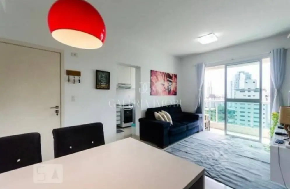 Foto 2 de Apartamento com 1 quarto para alugar, 54m2 em Pompéia, Santos - SP